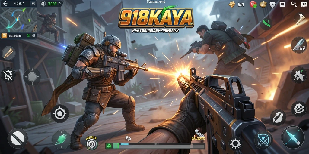 Gameplay seru di 918KAYA dengan grafis penuh aksi.