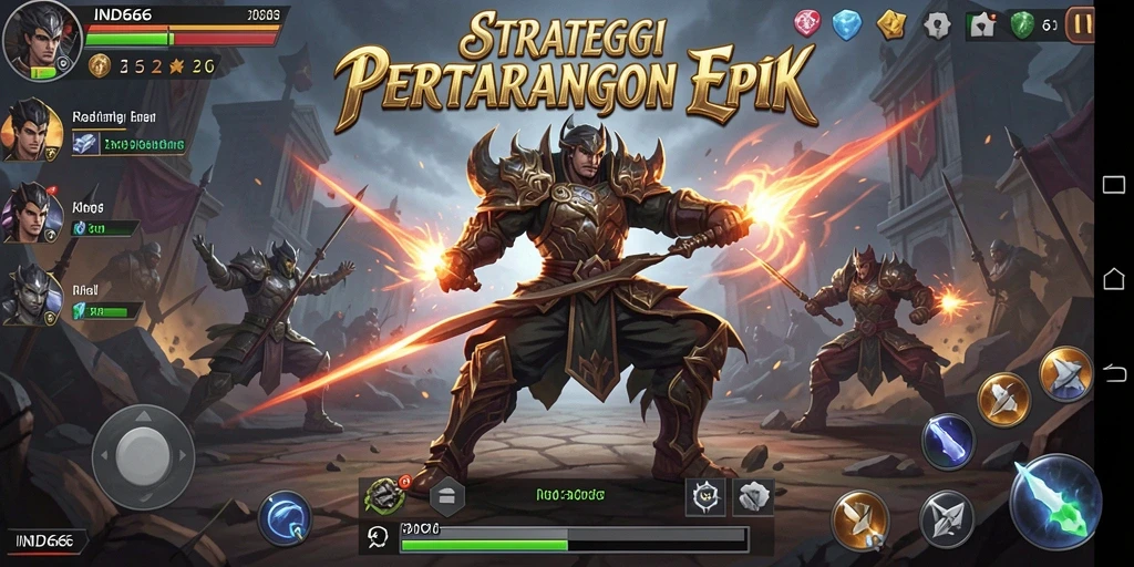Tangkapan layar dari gameplay <strong>IND666</strong> yang menarik dan strategis.