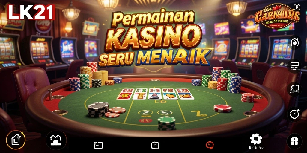 Tampilan menarik dari gameplay Kasino LK21 yang mengasyikkan.