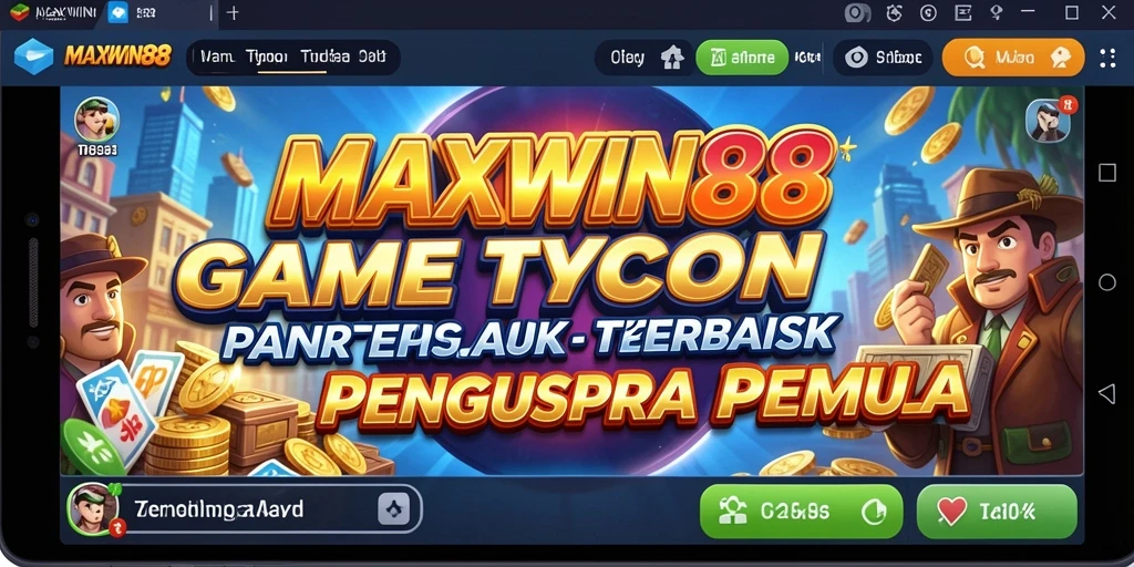 Screenshot gameplay MAXWIN88 yang memukau dan penuh strategi Tycoon.