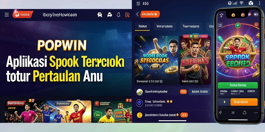 Tampilan antarmuka aplikasi POPWIN yang menarik dan intuitif.