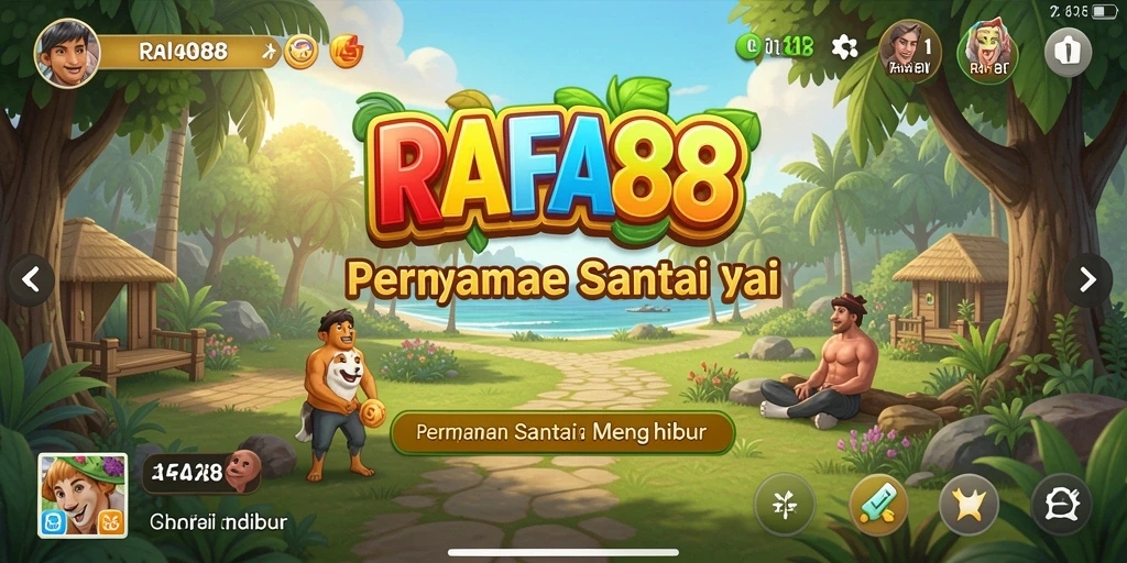 Tangkapan layar RAFA88 menampilkan gameplay yang seru dan interaktif.